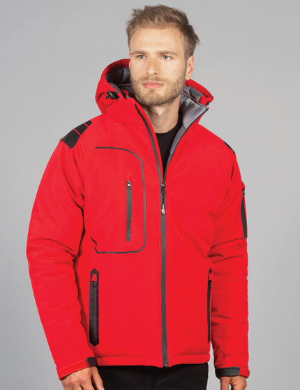 Cervinia manΕΠΑΝΩΦΟΡΙΑ / JRC - JAMES ROSS COLLECTIONΤζάκετ softshell 3 στρώσεωνΠεριγραφή:Το τζάκετ αυτό διαθέτει μαλακή επένδυση και επενδεδυμένη κουκούλα, προσφέροντας άνετη εφαρμογή για καθημερινή χρήση. Περιλαμβάνει δύο μεγάλες τσέπες με αδιάβροχο φερμουάρ και εσωτερική τσέπη με velcro για ασφαλή αποθήκευση. Οι ελαστικές μανσέτες και το κορδόνι σύσφιξης στη μέση εξασφαλίζουν τη μέγιστη λειτουργικότητα.Σύνθεση:320g/m² + 180g/m², Εξωτερικό: 97% Πολυέστερ - 3% Ελαστάν, μεμβράνη TPU 6000mm, 4000 διαπνέον, Επένδυση: 380T ΠολυέστερΕφαρμογή ως Επαγγελματική Ένδυση:Ιδανικό για εργαζόμενους σε εξωτερικούς χώρους, όπως οι υπαίθριες δραστηριότητες ή οι ομάδες ασφαλείας. Ιδανικό για ένδυση που απαιτεί αντοχή σε καιρικές συνθήκες και άνεση.Υλικό και Άνεση:Το τζάκετ είναι κατασκευασμένο από αδιάβροχο και αναπνεύσιμο υλικό, προσφέροντας άνεση και ανθεκτικότητα στις καθημερινές προκλήσεις.Δυνατότητα Προσαρμογής:Διαθέτει δυνατότητα εκτύπωσης λογοτύπου ή μηνύματος του πελάτη, επιτρέποντας την εξατομίκευση της επαγγελματικής ένδυσης.Διαθέσιμα Χρώματα:Διαθέσιμο σε ποικιλία χρωμάτων για να διαλέξετε σύμφωνα με τις ανάγκες σας.